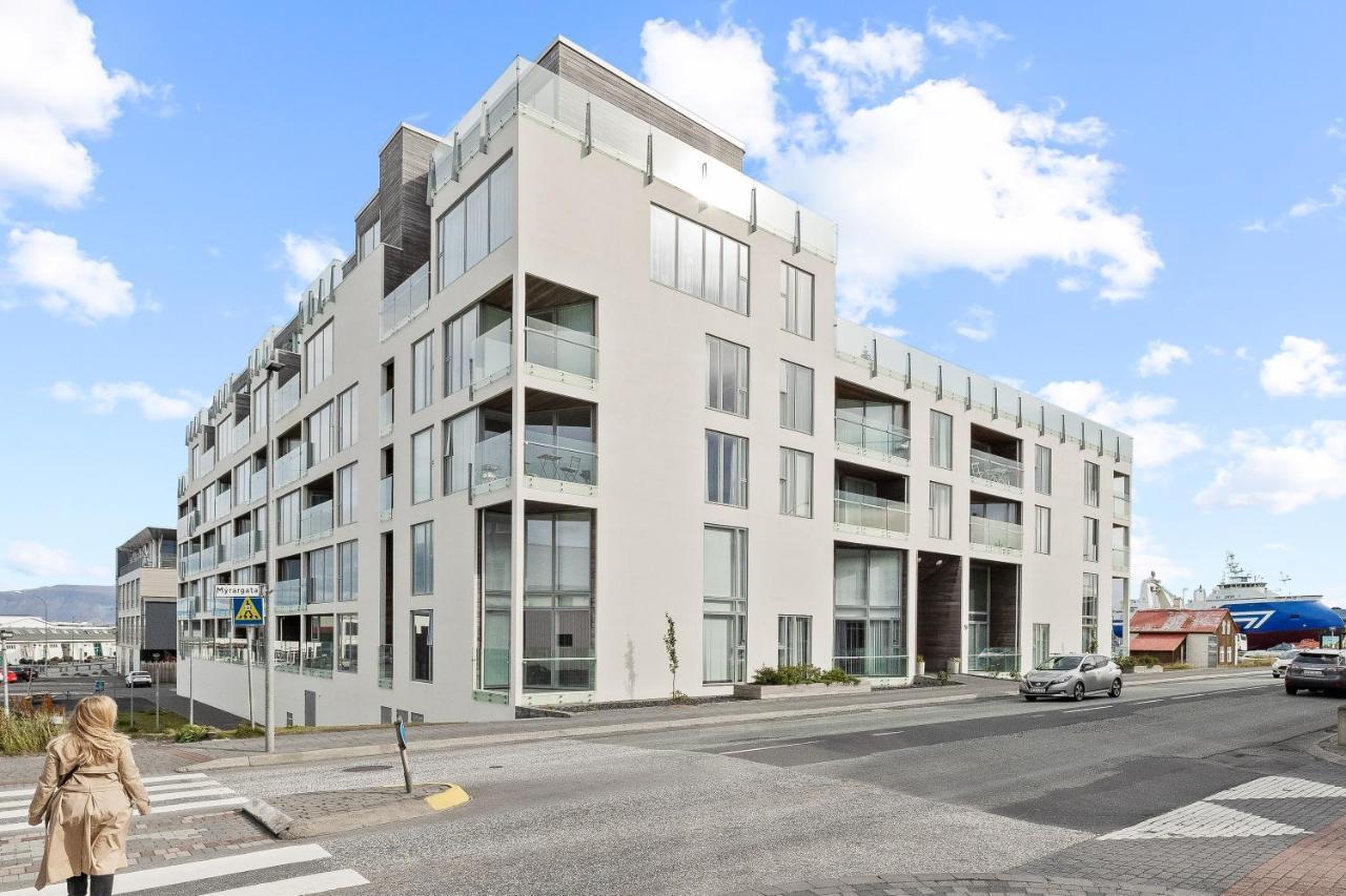 Brand New Downtown Harbor Apartment 雷克雅維克 外观 照片